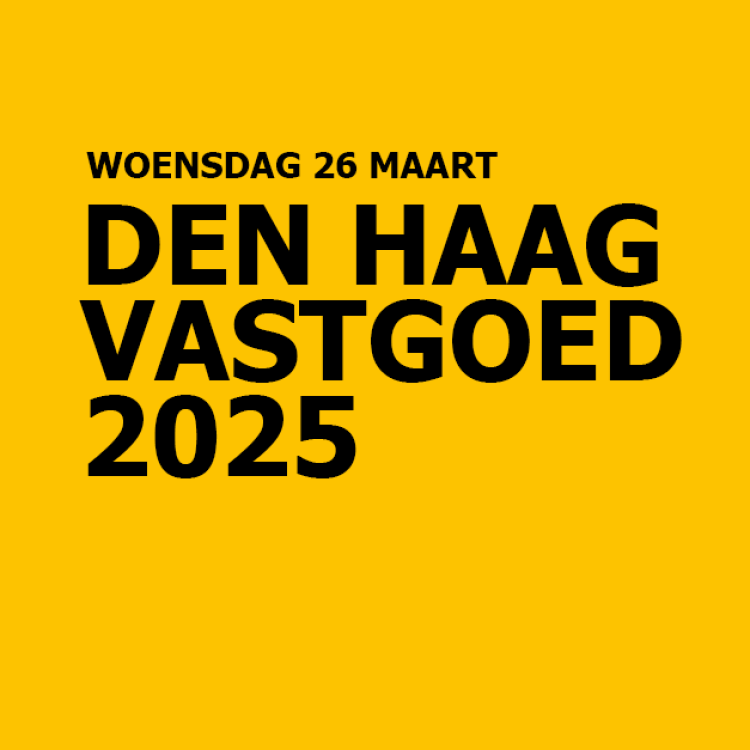 Den Haag Vastgoed 2025 - Woensdag 26 maart