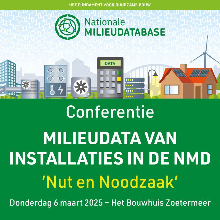 Conferentie Milieudata van installaties in de NMD